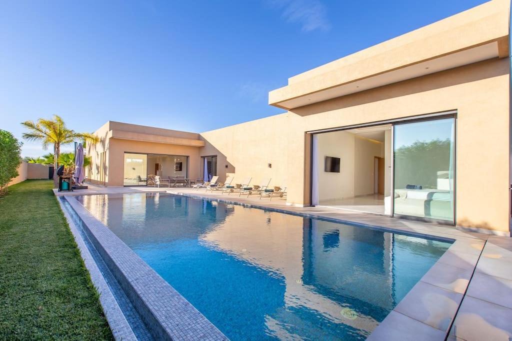 Villa Hawai, Ss Vis A Vis Avec Espace De Sport , Piscine Chauffee 马拉喀什 外观 照片