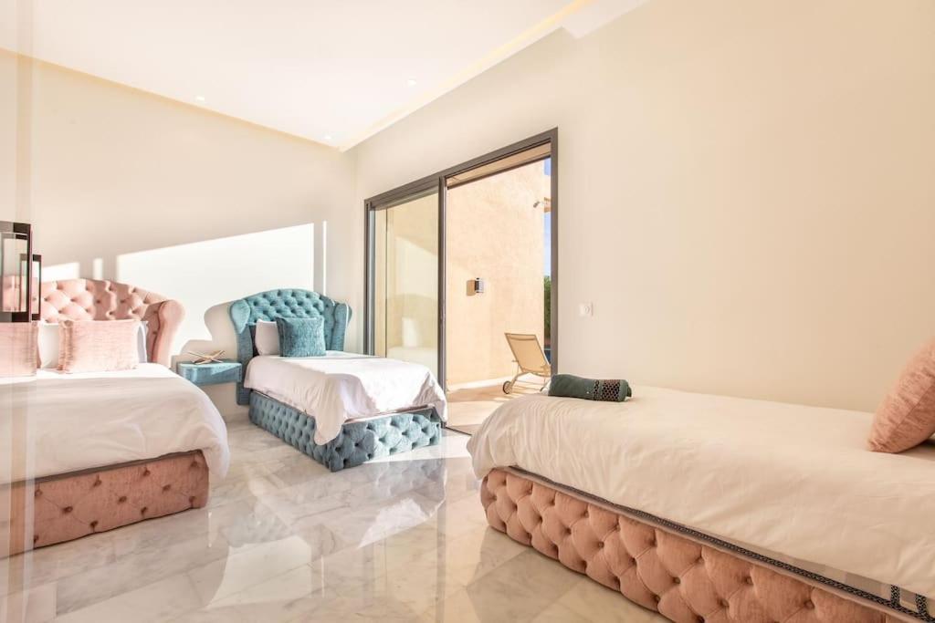 Villa Hawai, Ss Vis A Vis Avec Espace De Sport , Piscine Chauffee 马拉喀什 外观 照片