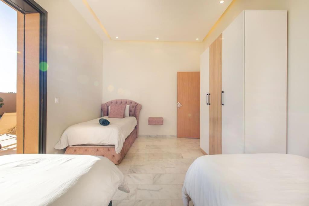 Villa Hawai, Ss Vis A Vis Avec Espace De Sport , Piscine Chauffee 马拉喀什 外观 照片