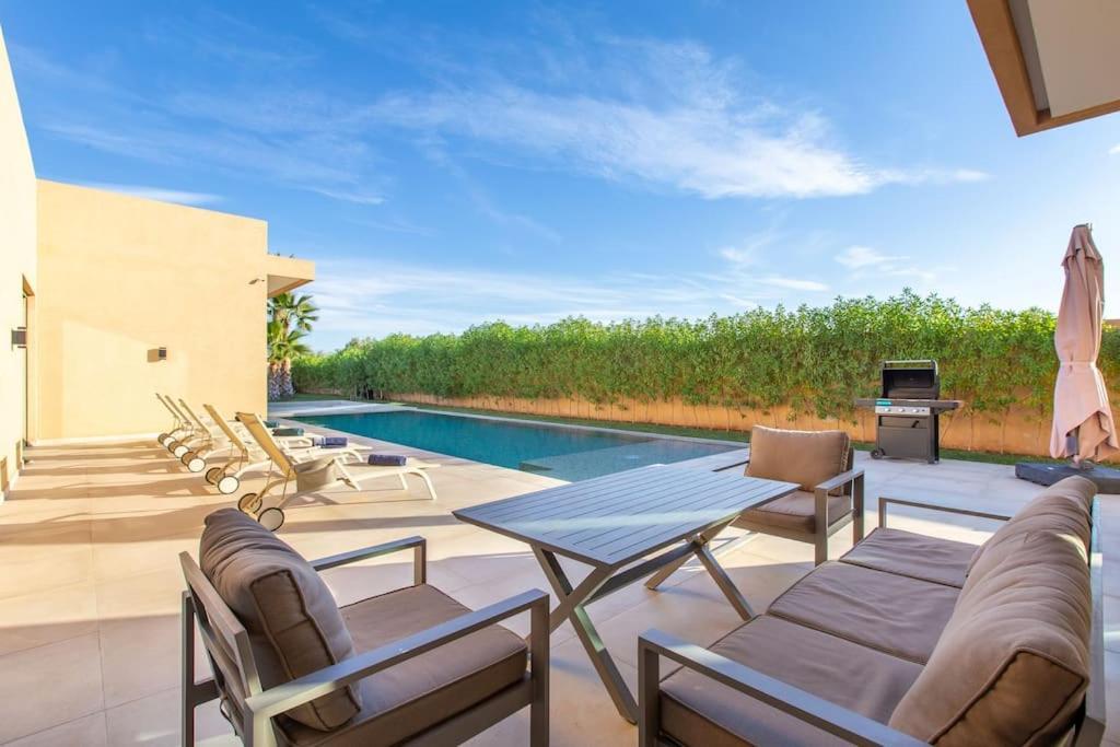 Villa Hawai, Ss Vis A Vis Avec Espace De Sport , Piscine Chauffee 马拉喀什 外观 照片